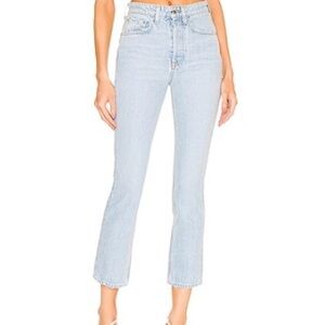 GRLFRND Ankle Cropped Jeans High-Waisted